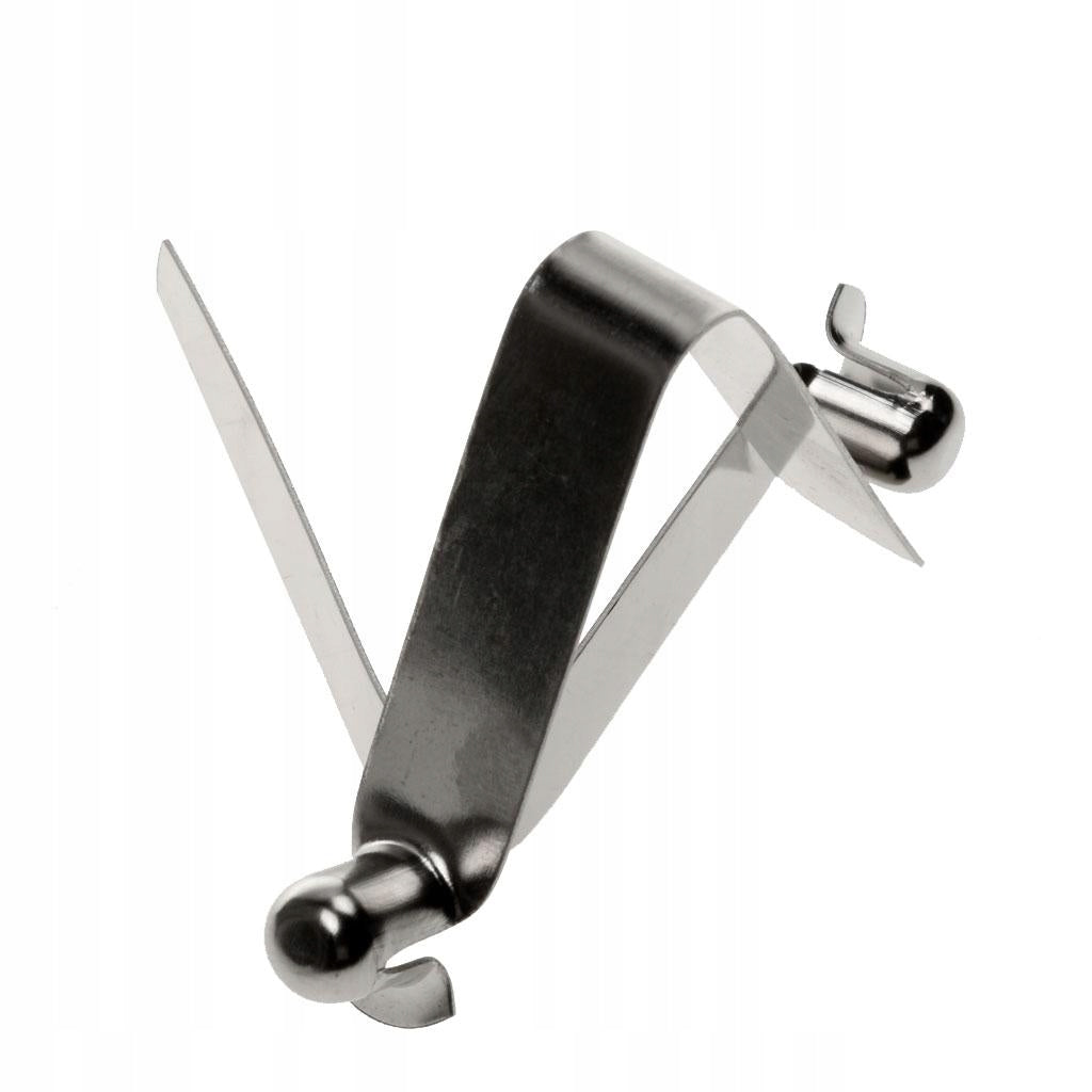 New spring latch for tent rack tubes - 10 pcs. Length 8 cm