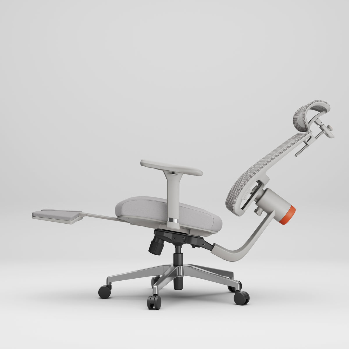 Newtral MagicH-BPro Ergonomic Chair with Footrest- Adaptive Lumbar gray Packaging status original