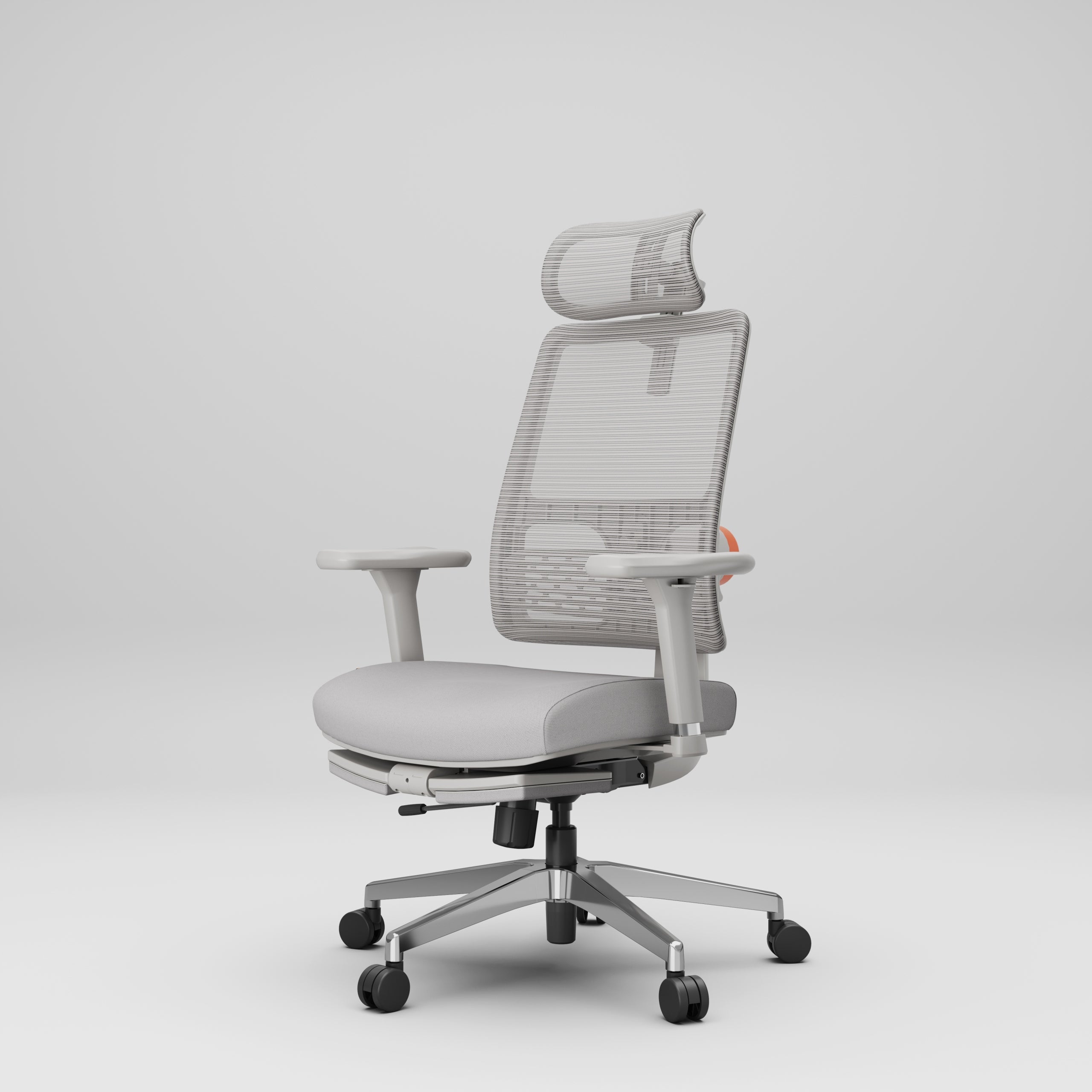 Newtral MagicH-BPro Ergonomic Chair with Footrest- Adaptive Lumbar gray