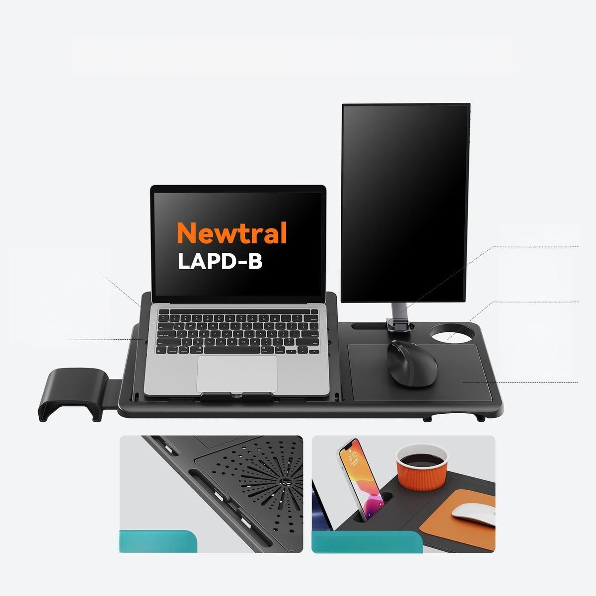 Newtral NT002B Set With Worktop Piston KGS Class 4 Three Degrees Manufacturer code Newtral NT002+LAPD-B