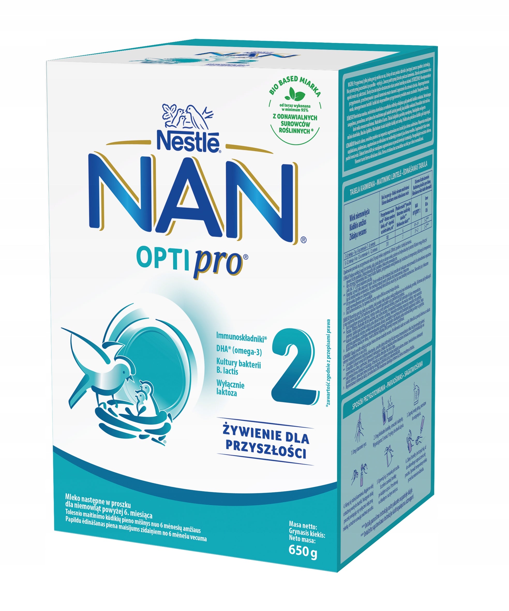 Next Milk Nestle NAN Optipro 2 650 g