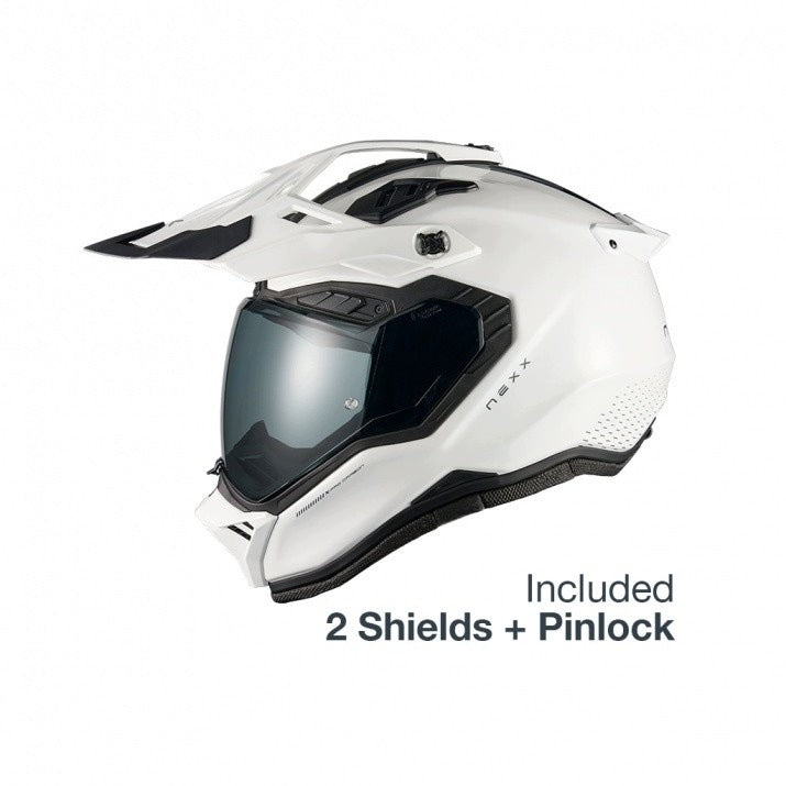 Nexx X.Rally Pro Carbon White size XL Motorcycle Helmet