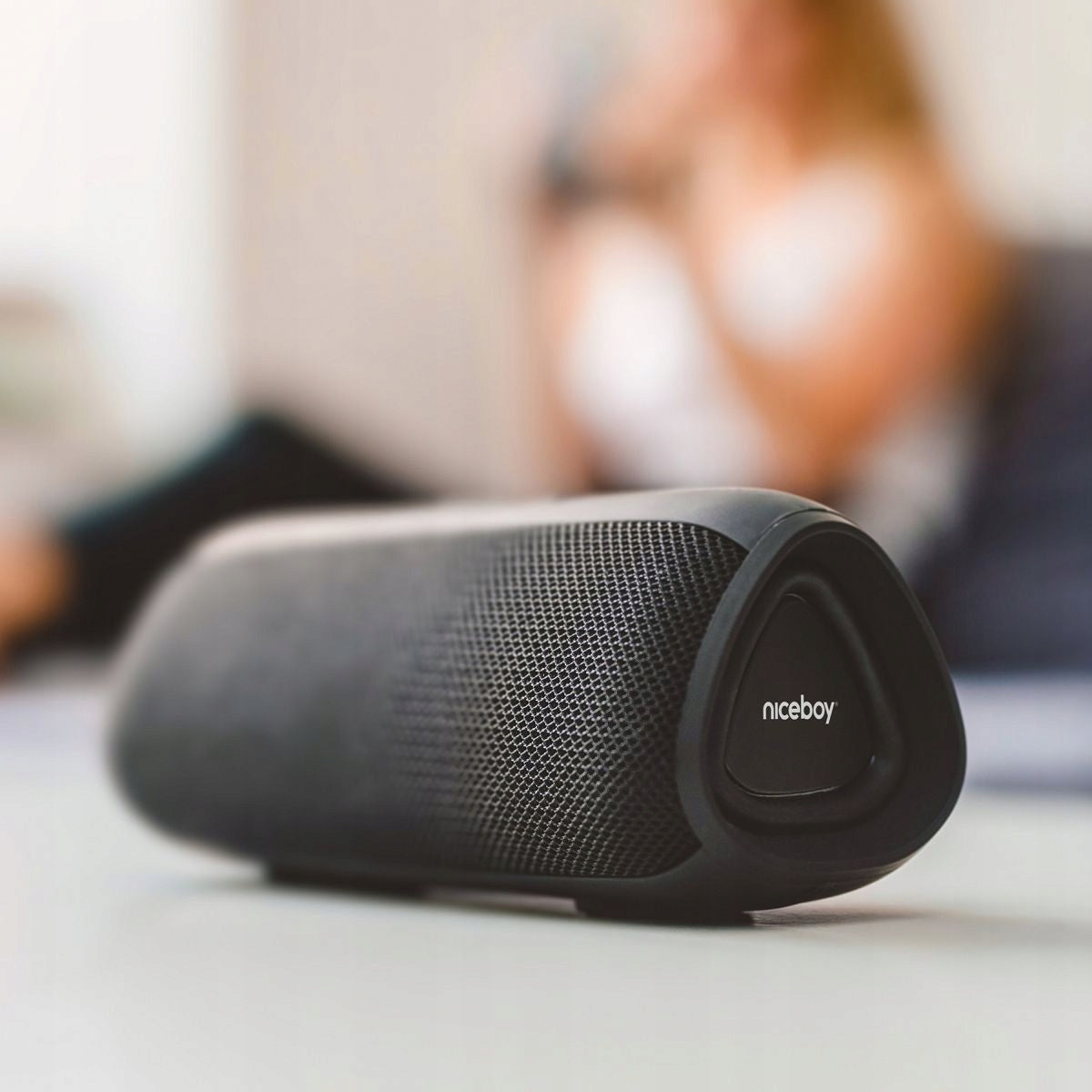 Niceboy RAZE 3 Atom Bluetooth Speaker 5.0 6W IPX4 FM Radio 1200 mAh Black Manufacturer code raze-3-atom
