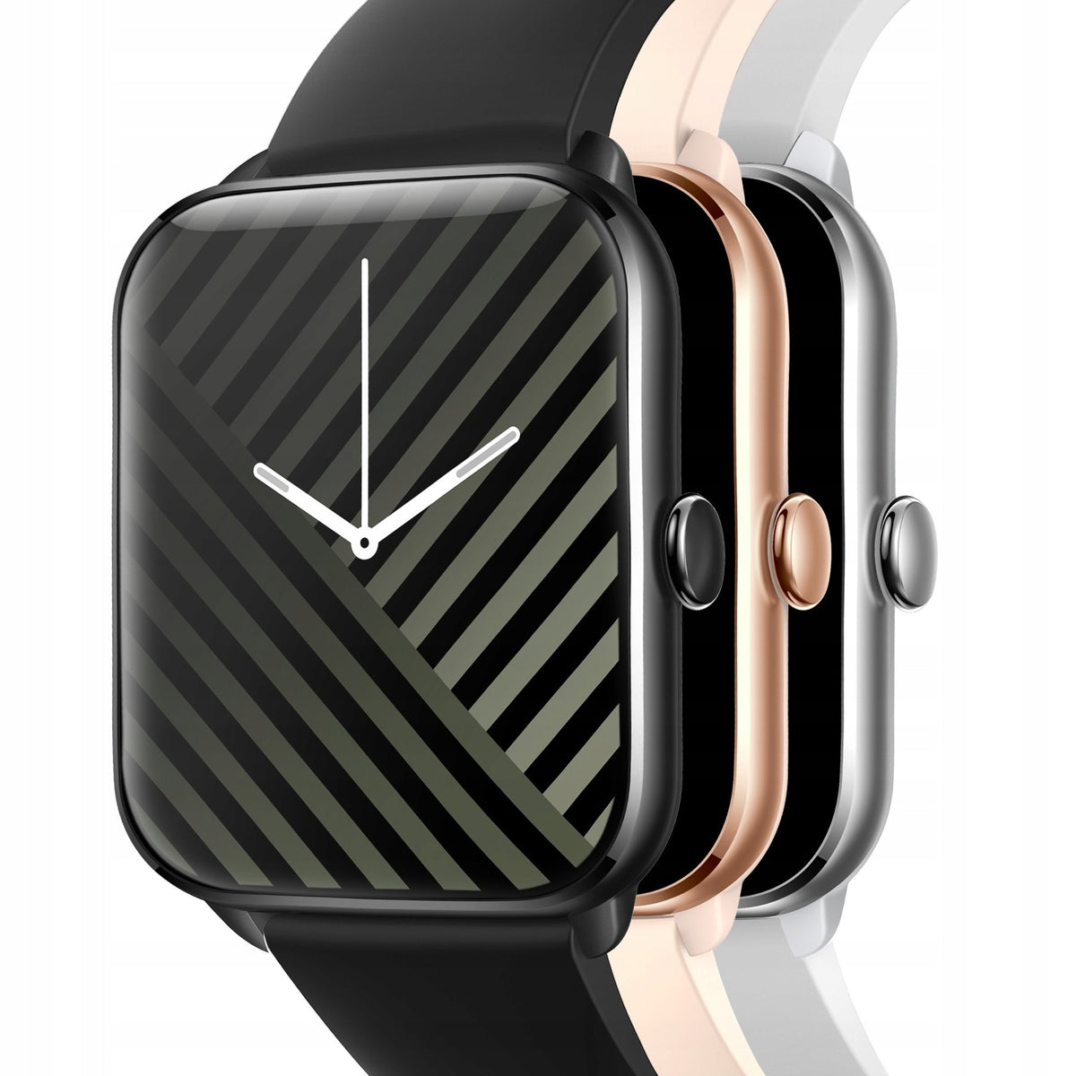 Niceboy Watch 3 Arctic Silver Smartwatch Silver 1,85 IP67 Metal Case Manufacturer code watch-3-silver