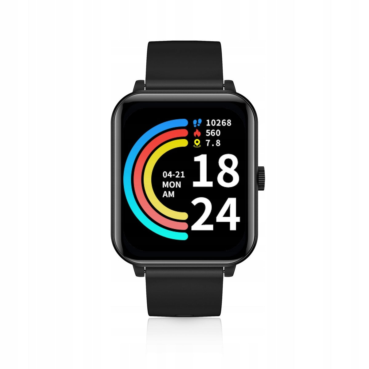 Niceboy Watch 4 lite Carbon Black 1,83" IP67 20 mm Blood Pressure Brand Niceboy