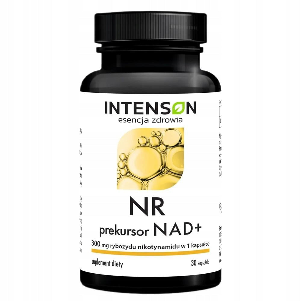 Nicotinamide riboside chloride, NAD+ precursor - 300 mg, 30 capsules Brand Intenson
