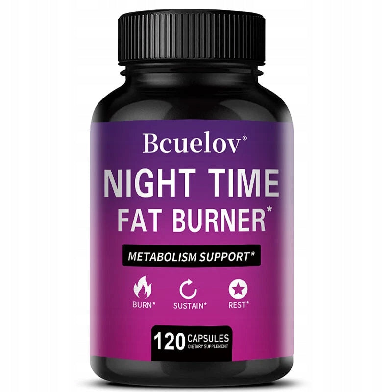 Night Fat Burn – Night Fat Burner – Dietary and Episode Support Capsules