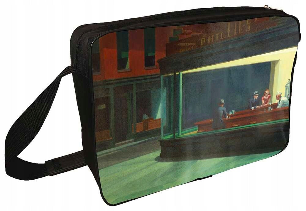 Night Shoulder Bag by Edward Hopper