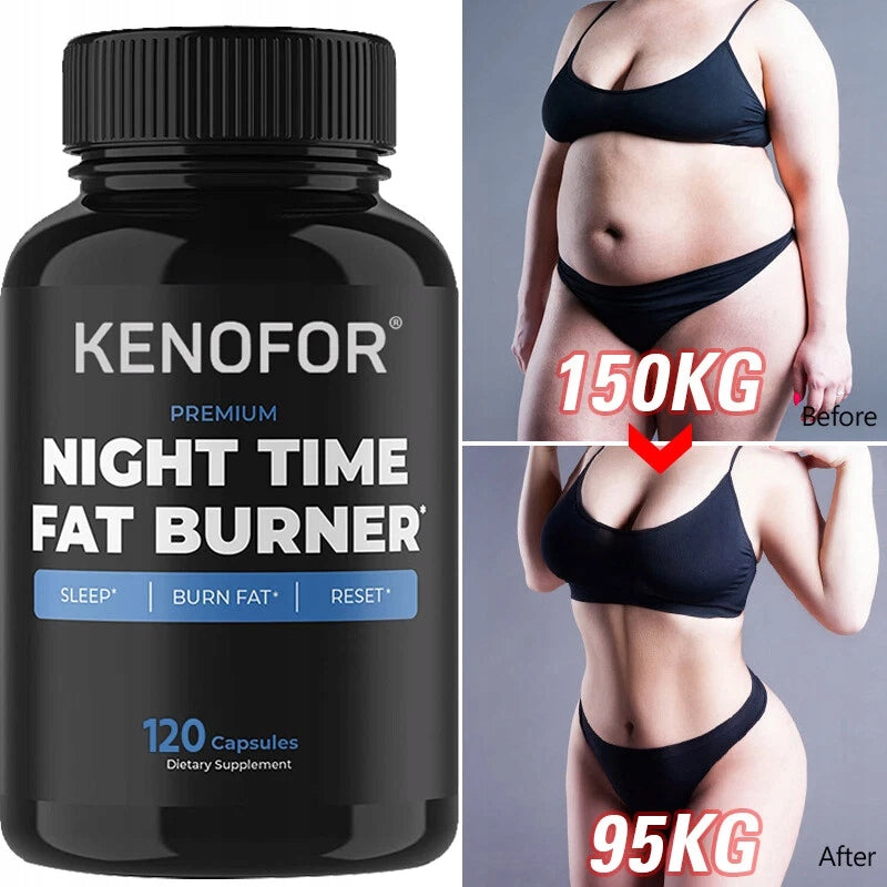 Night Time Fat Burner capsules support weight loss and suppress appetite... Expiration date at least 1 year from the date of purchase