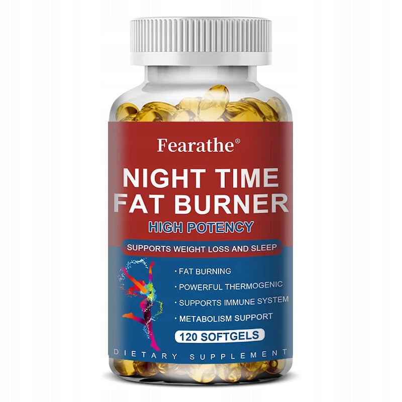 Night fat burner – Accelerates metabolism, supports weight loss...
