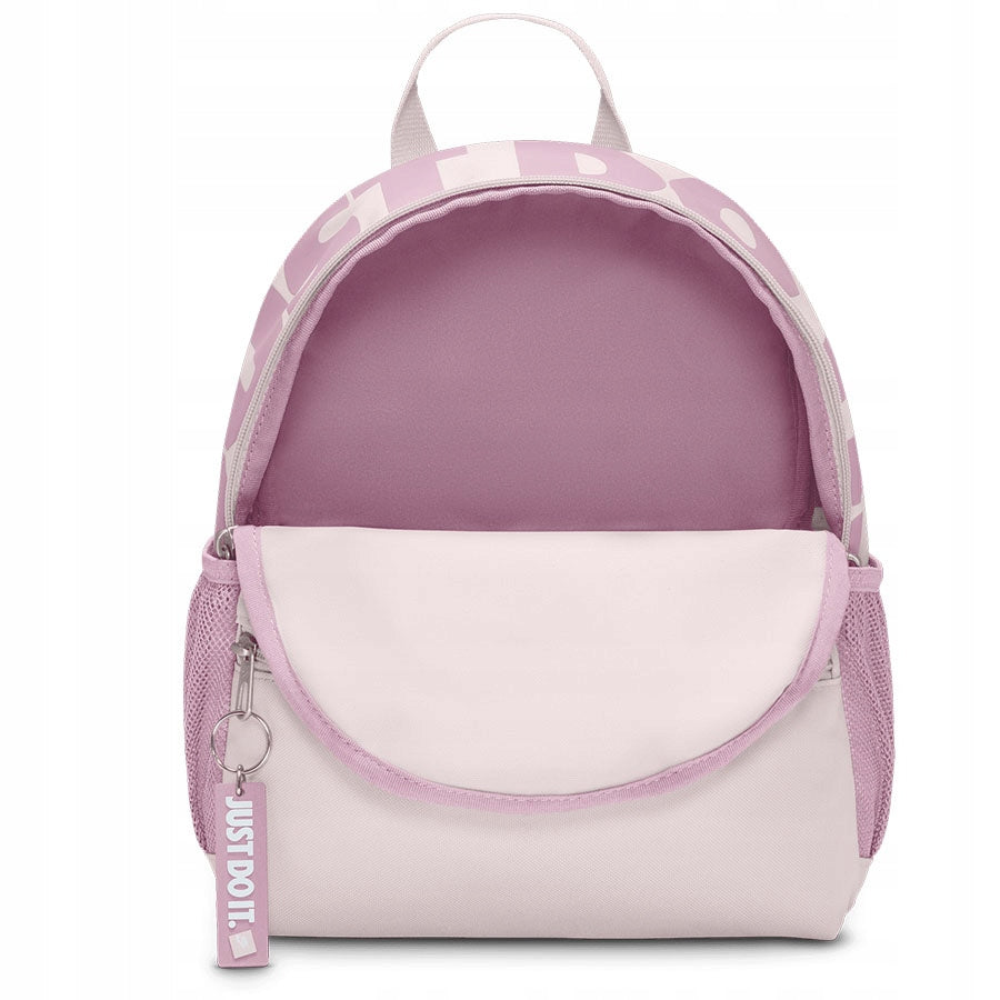 Nike Brasilia small school backpack for baby girl pink DR6091-019 Brand Nike