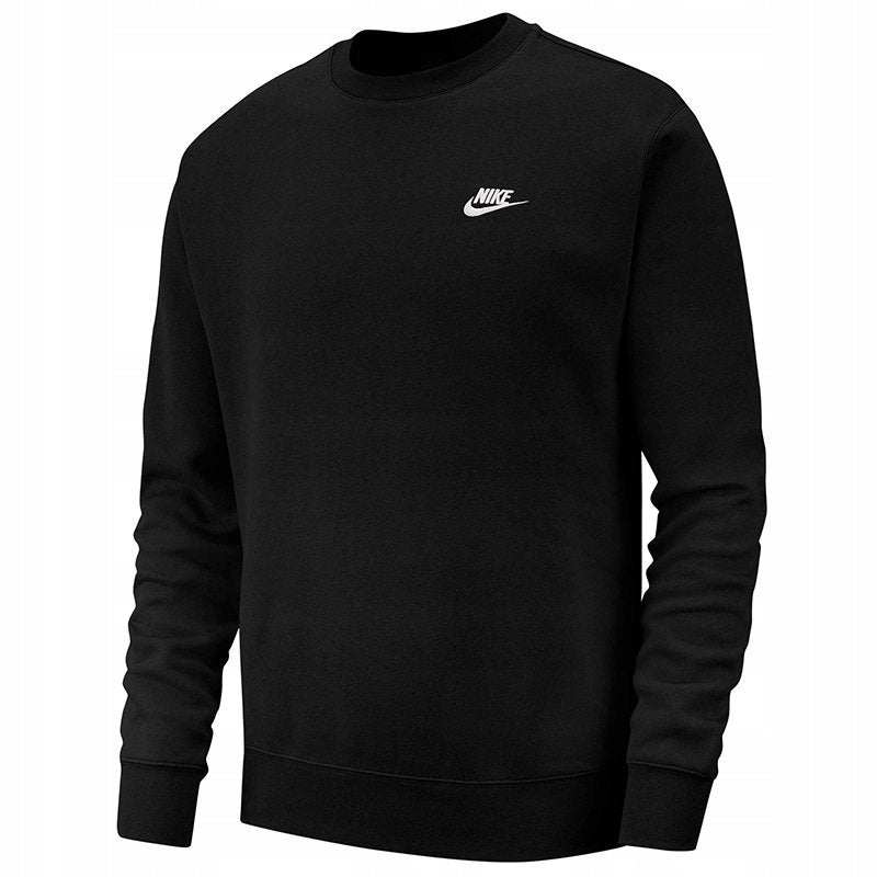 Pullover für Herren Nike NSW Club Crew FT M BV2666 010, schwarz 