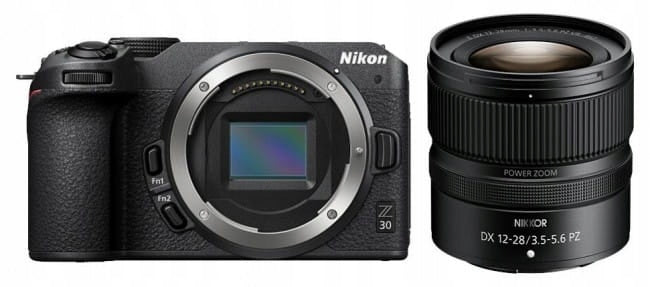 Nikon Z30 + NIKKOR Z DX 12-28mm PZ VR - 4K mirrorless camera Packaging status original