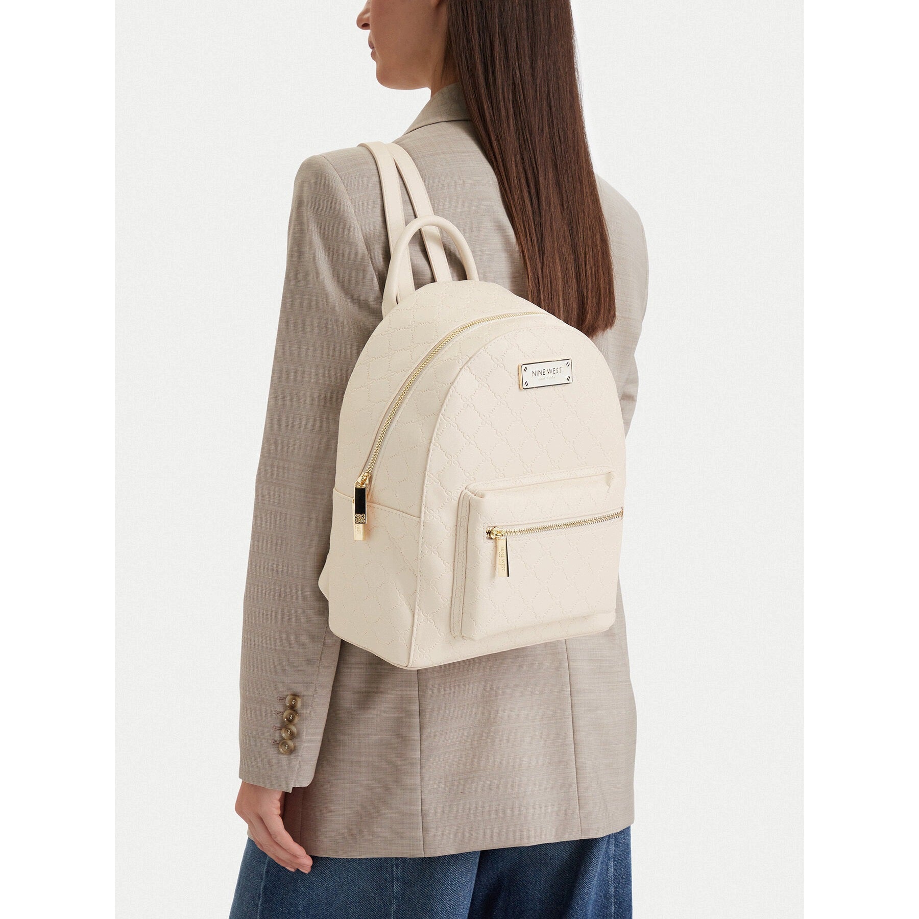 Nine West Women's Backpack Beige 5907964408253 Packaging status original