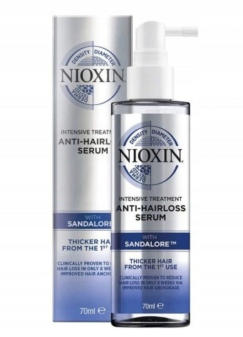 Priemonė nuo plaukų slinkimo Nioxin, 70 ml