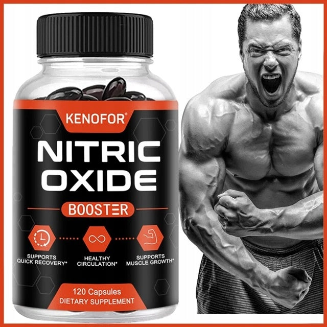 Nitric oxide booster, enhances blood circulation, 120 capsules EAN (GTIN) 074283925855