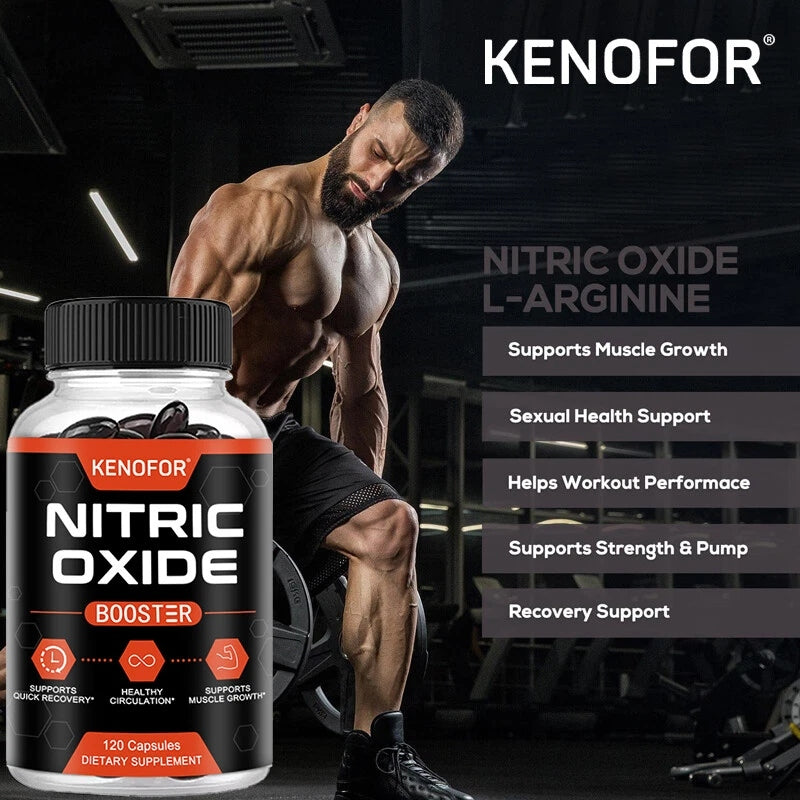 Nitric oxide – muscle growth, training efficiency, regeneration support after p Expiration date at least 1 year from the date of purchase
