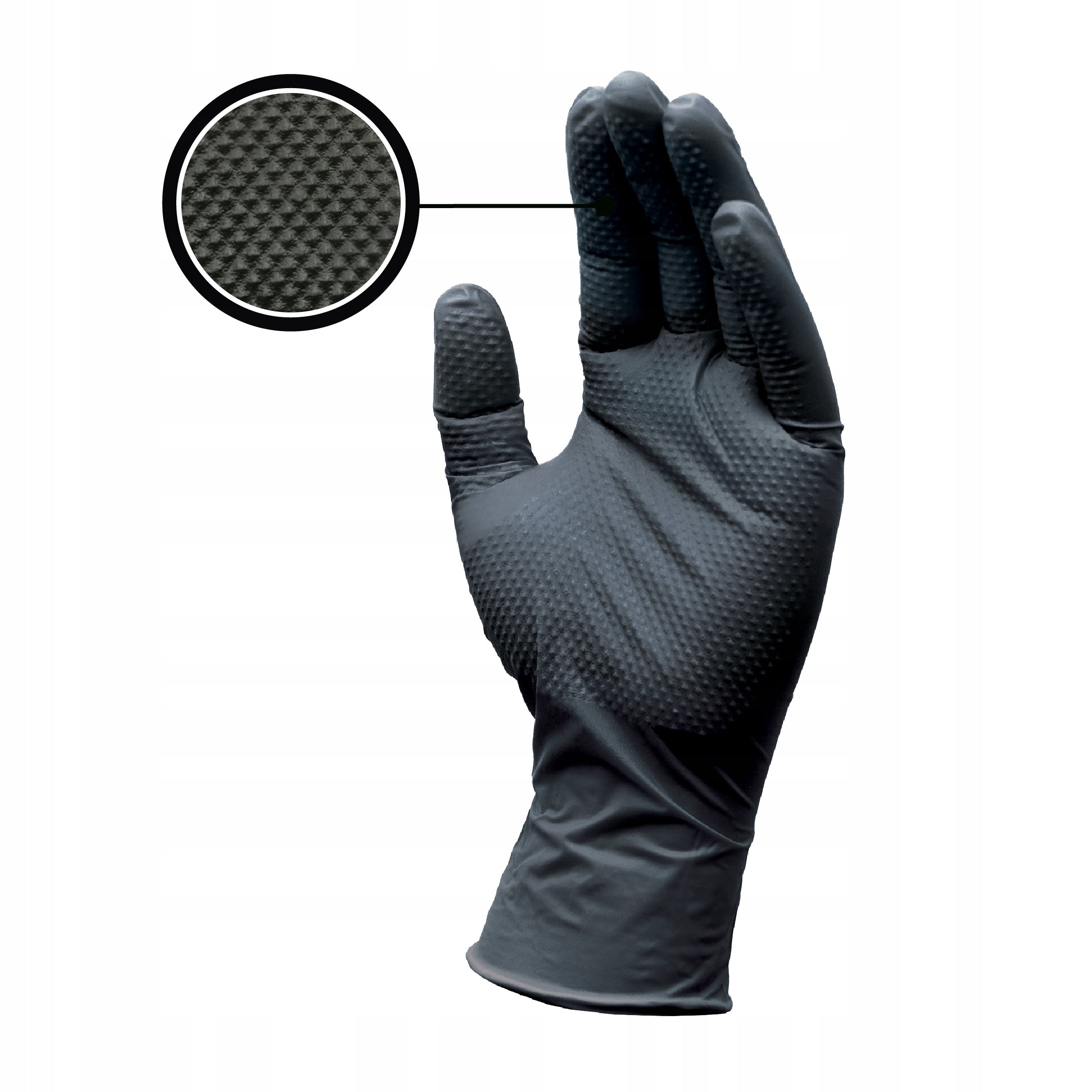 Nitrile gloves 100 pcs PURE GRIP gloves EXCESSIVELY strong XL STRONG Medical device type accessories for a medical device or a product without an intended medical purpose