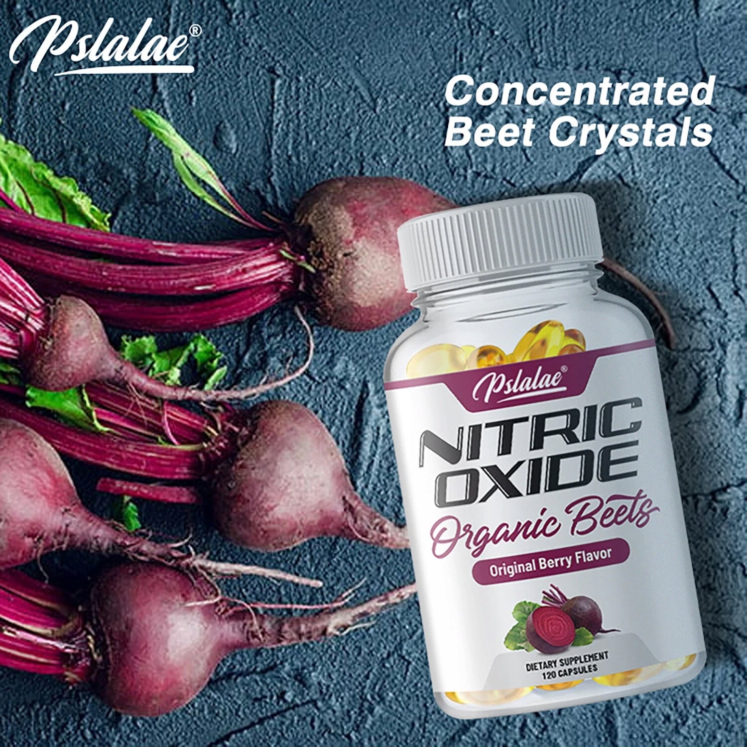Nitrogen oxide supplement – supports healthy blood pressure – organic root Packaging status original