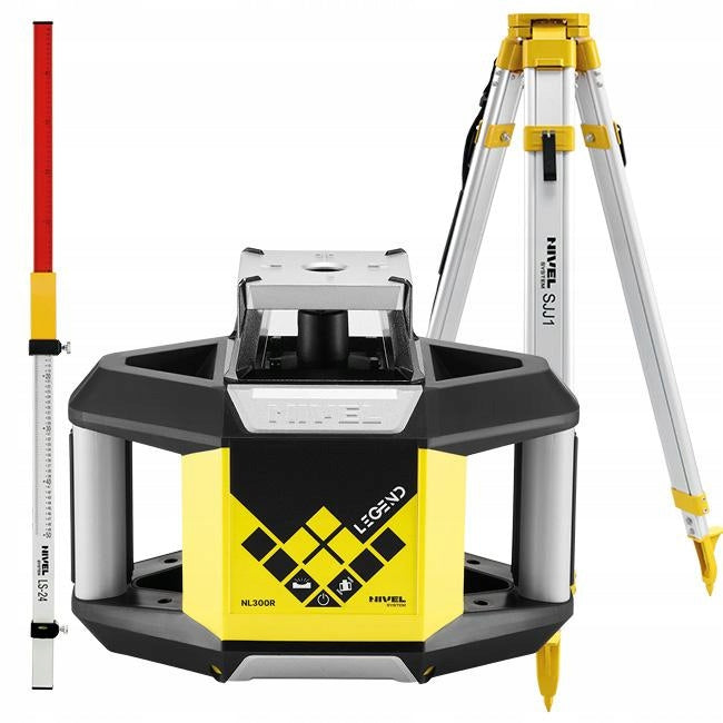 Nivel System NL320R set nivelator + tripod SJJ1 + patch 2,4m LS-24