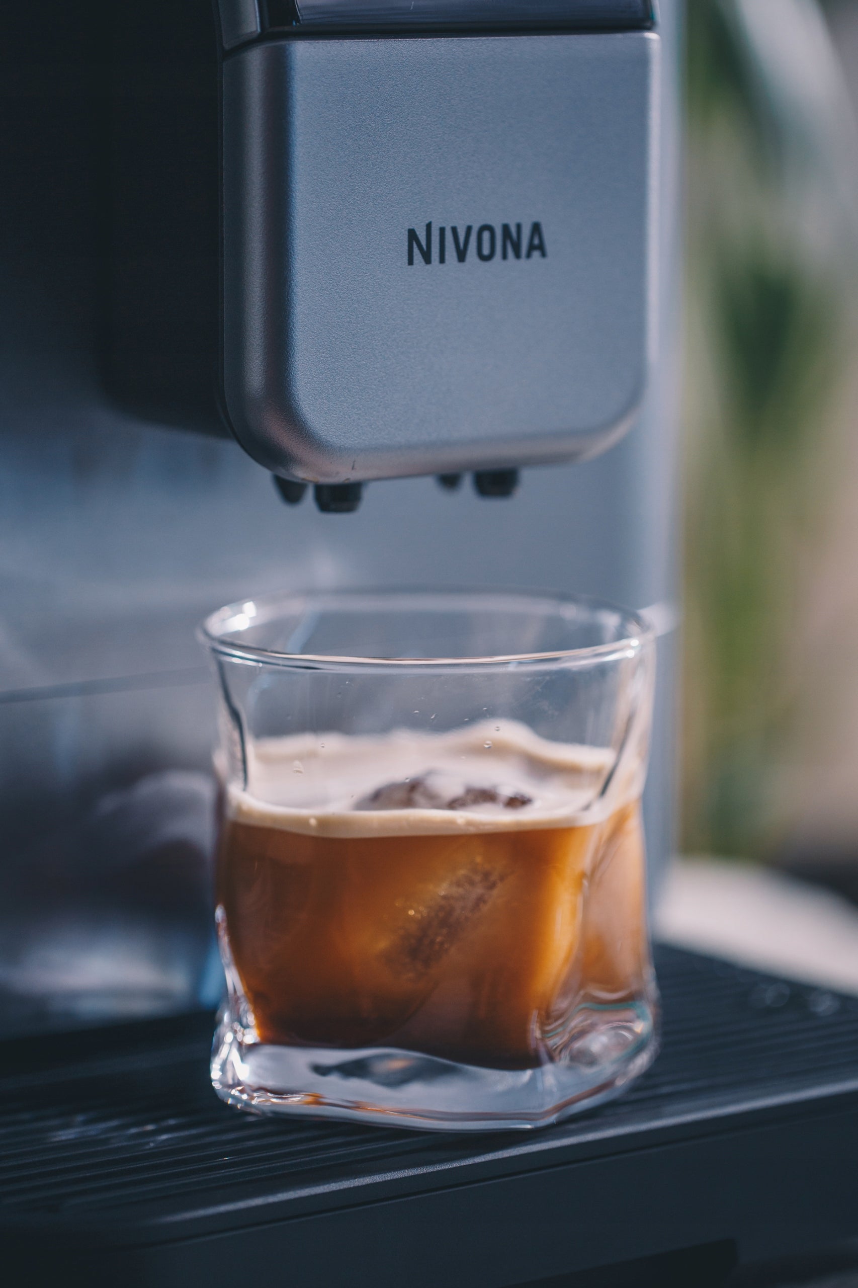 Nivona NIVO 8107 1455 W automatic espresso machine silver/gray Manufacturer code 300 008 107
