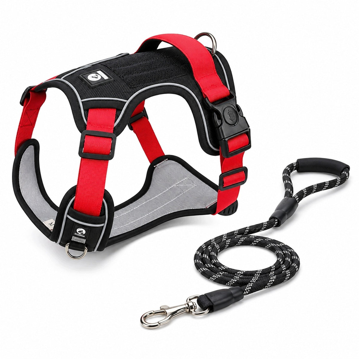 No Pull Dog Harness and Leash Set for Safe Walking, Size XL