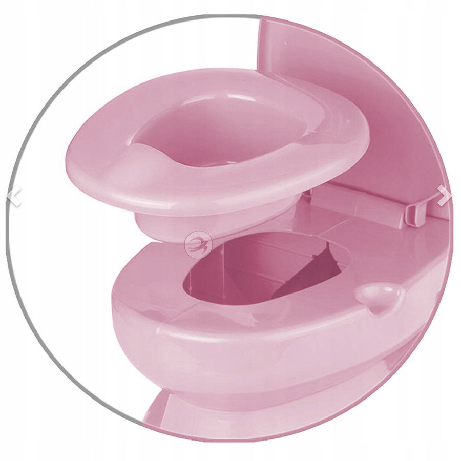 Nachttischtopf mit Geräuschen Dolu, rosa 