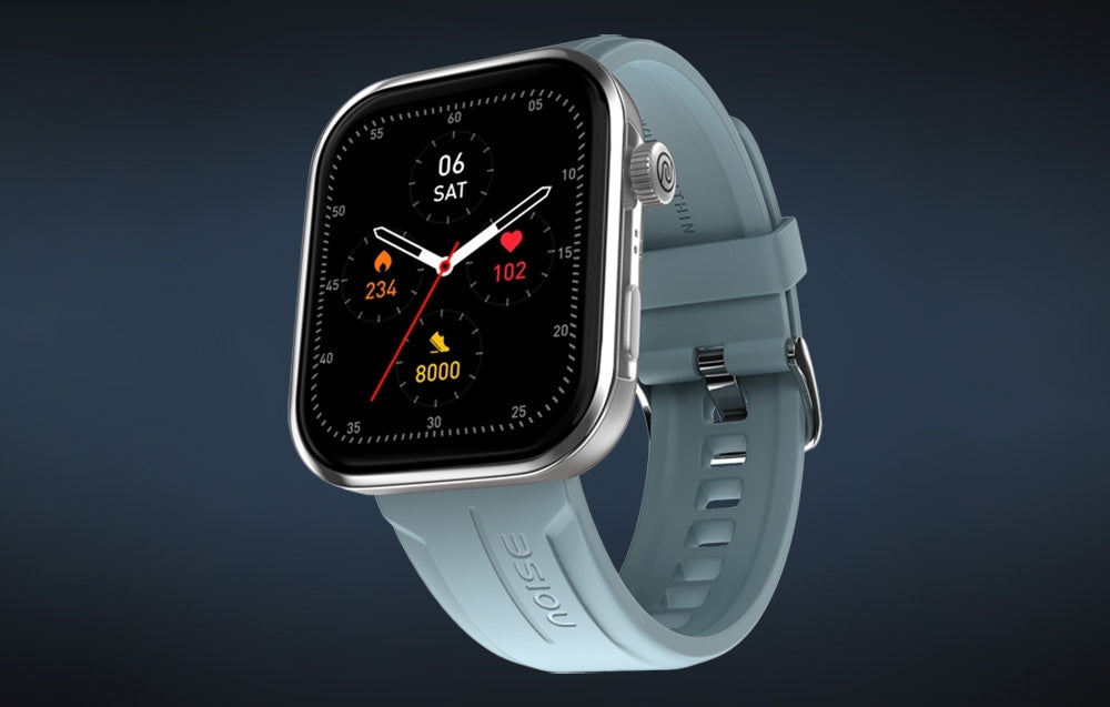 Noise Pro 5 Max Smartwatch Stress Sleep Monitor Bluetooth 5.3 Heart Rate Measurement Manufacturer code Pro 5 Max Blue