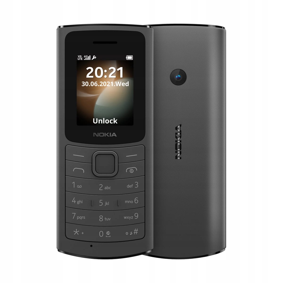 Nokia 110 4G Dual SIM Black