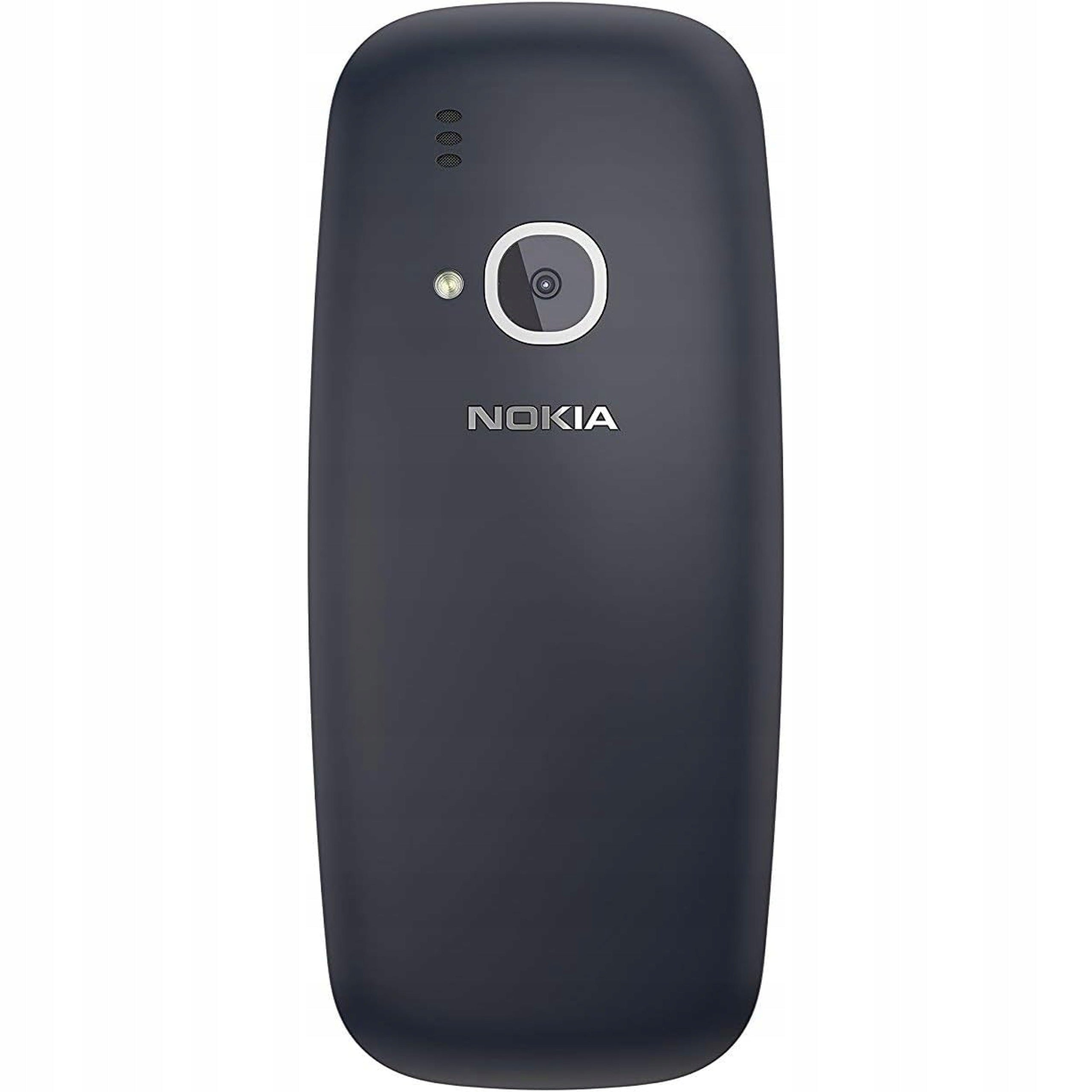Nokia 3310 Phone Retro Dual SIM GSM 2G Matte Blue, Bluetooth 3.0, Brand Nokia