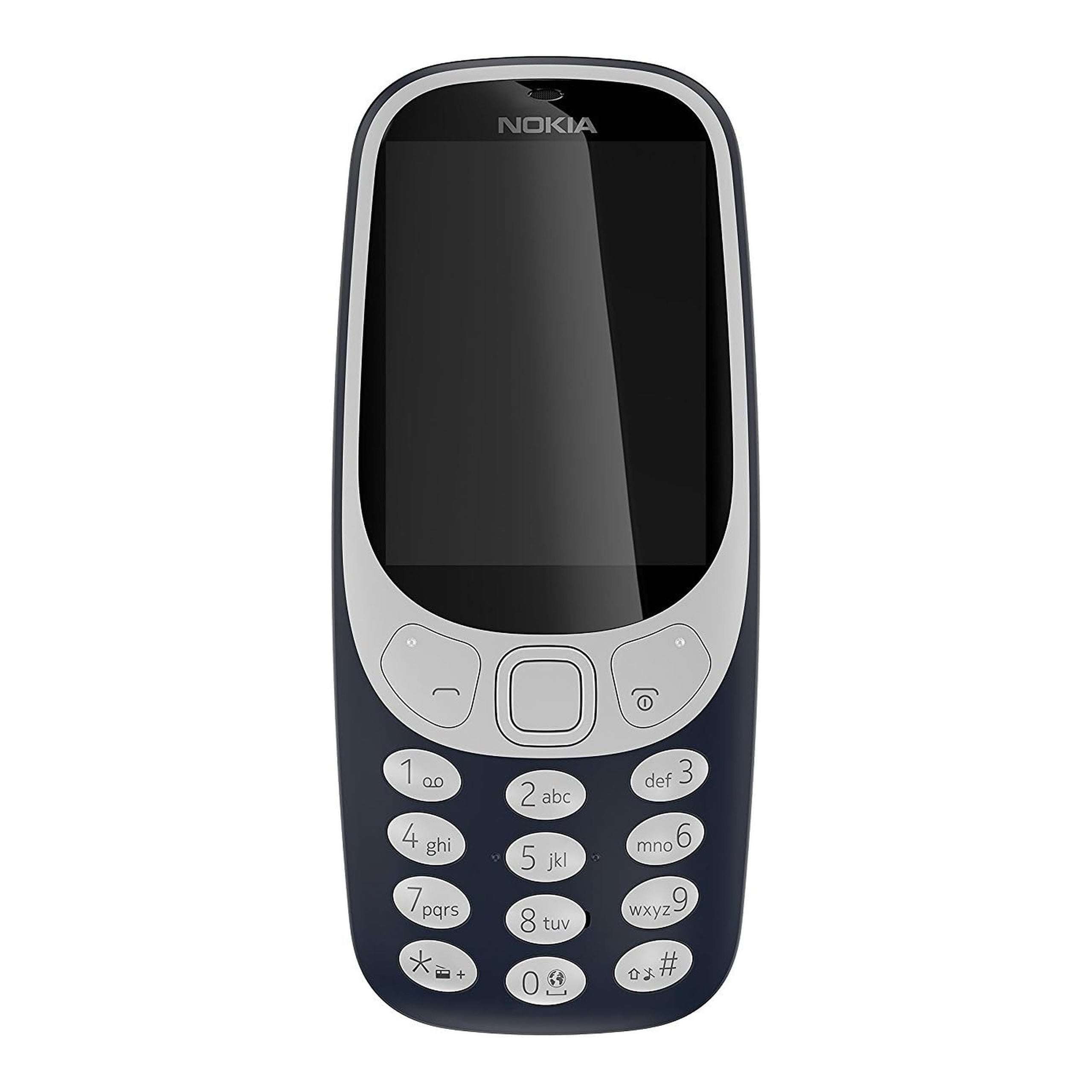 Nokia 3310 Phone Retro Dual SIM GSM 2G Matte Blue, Bluetooth 3.0,