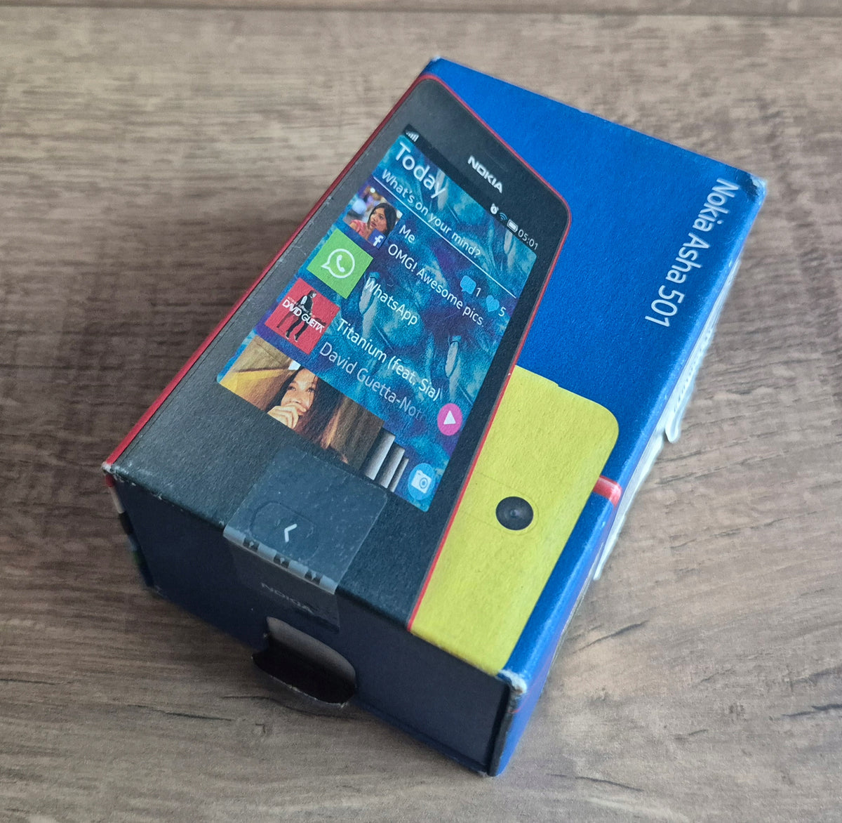 Nokia Asha 501 White! NEW! UNIQUE! SEAL!