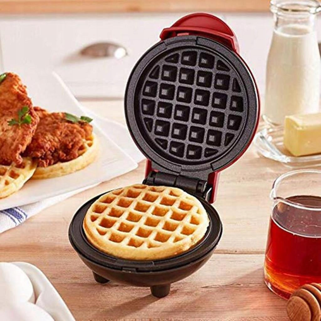 Non Stick Mini Baking Pan Kitchen Supplies Electric Waffle Maker Home EU Packaging status original