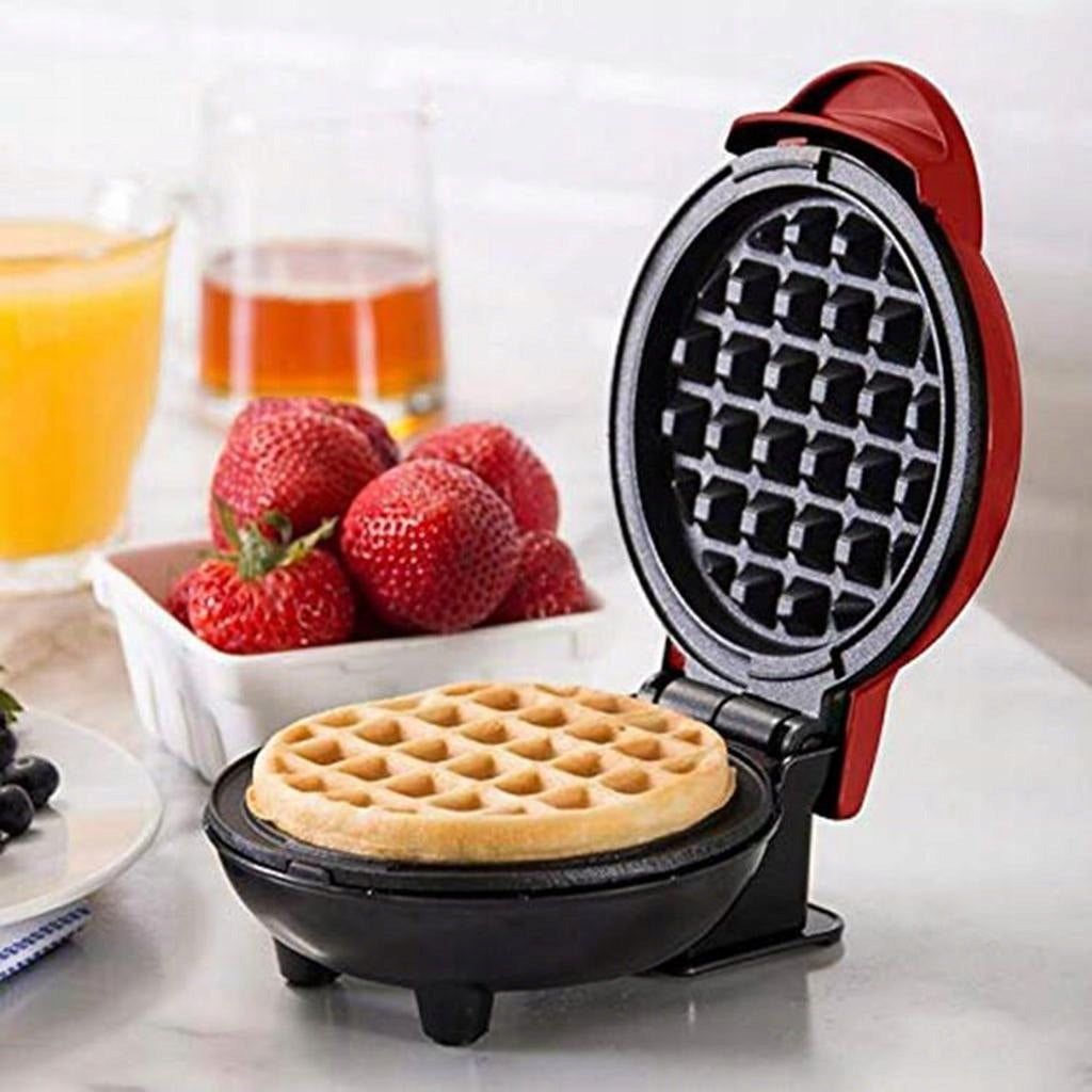 Non Stick Mini Baking Pan Kitchen Supplies Electric Waffle Maker Home EU Power rating 1.1 W