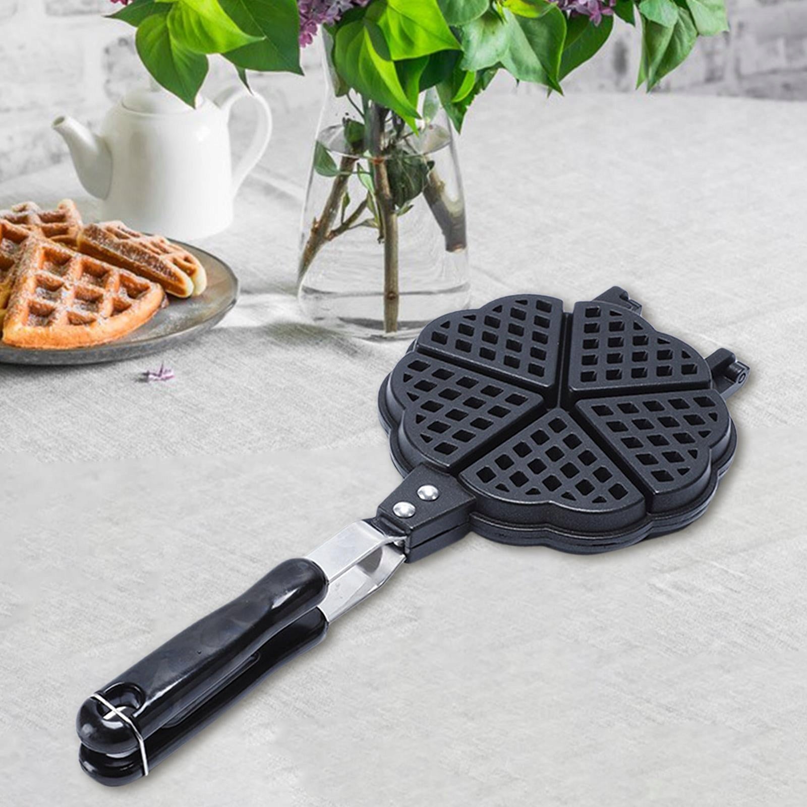 Non Stick Waffle Maker Pan Bakeware DIY Party Food Maker Press Plate Packaging status original