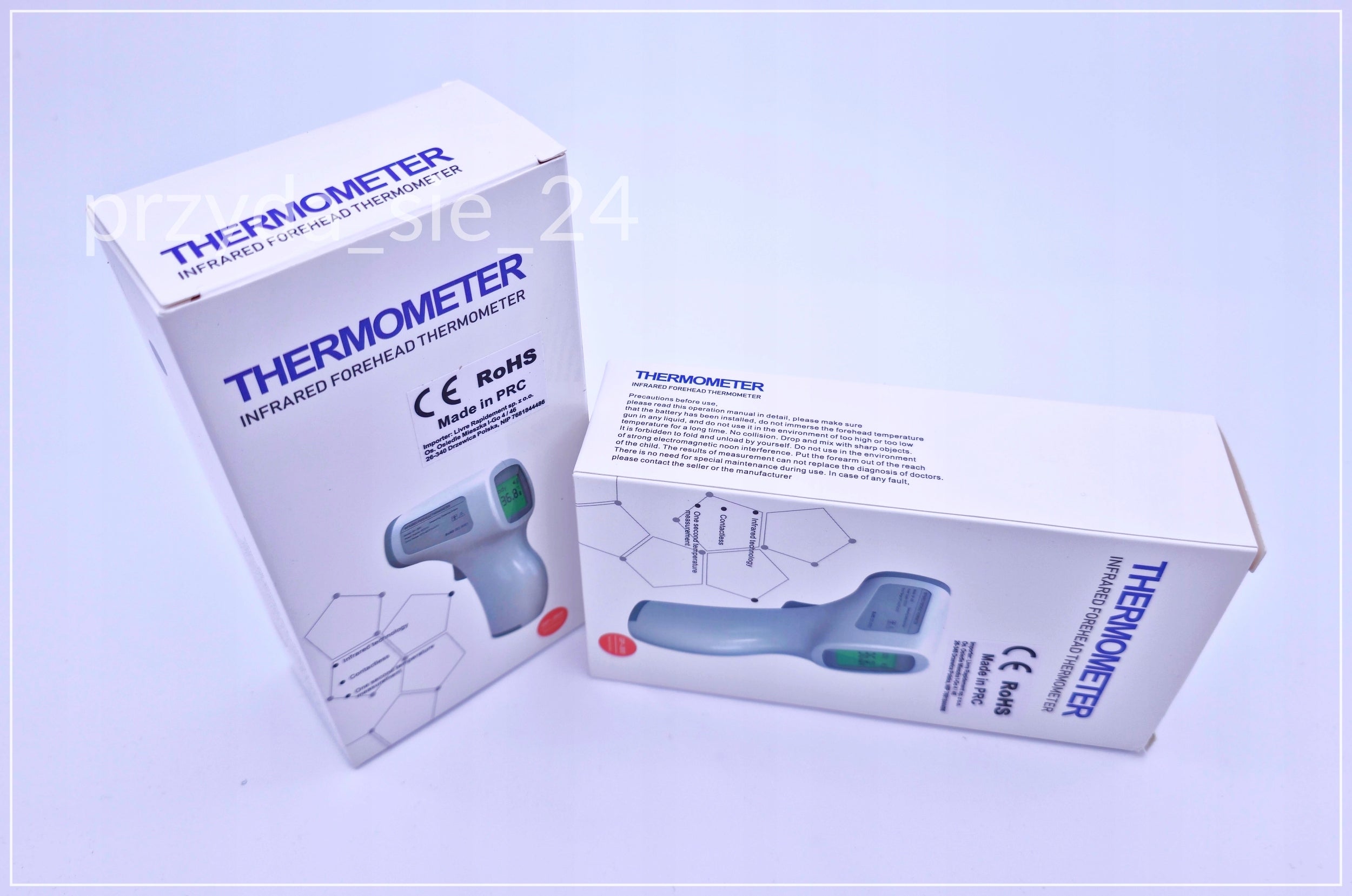 Non-contact infrared thermometer- Quick measurement! Brand no brand