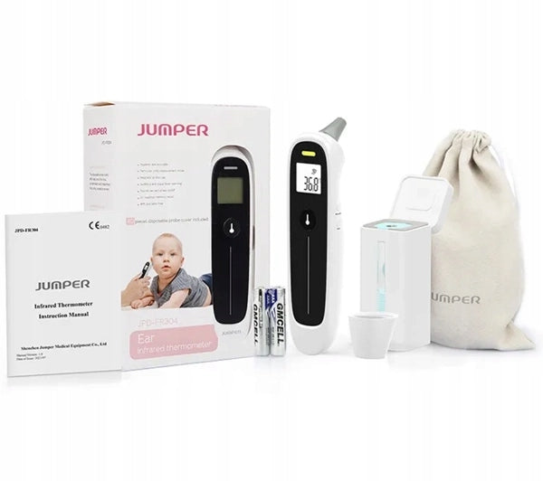 Non-contact thermometer Jumper JPD-FR304 Battery for ear Medical device no
