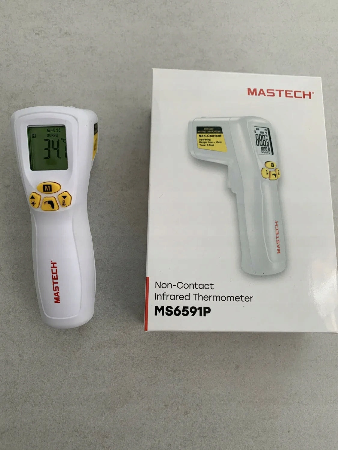 Non-contact thermometer Mastech MS6590P Thermometer Packaging status original