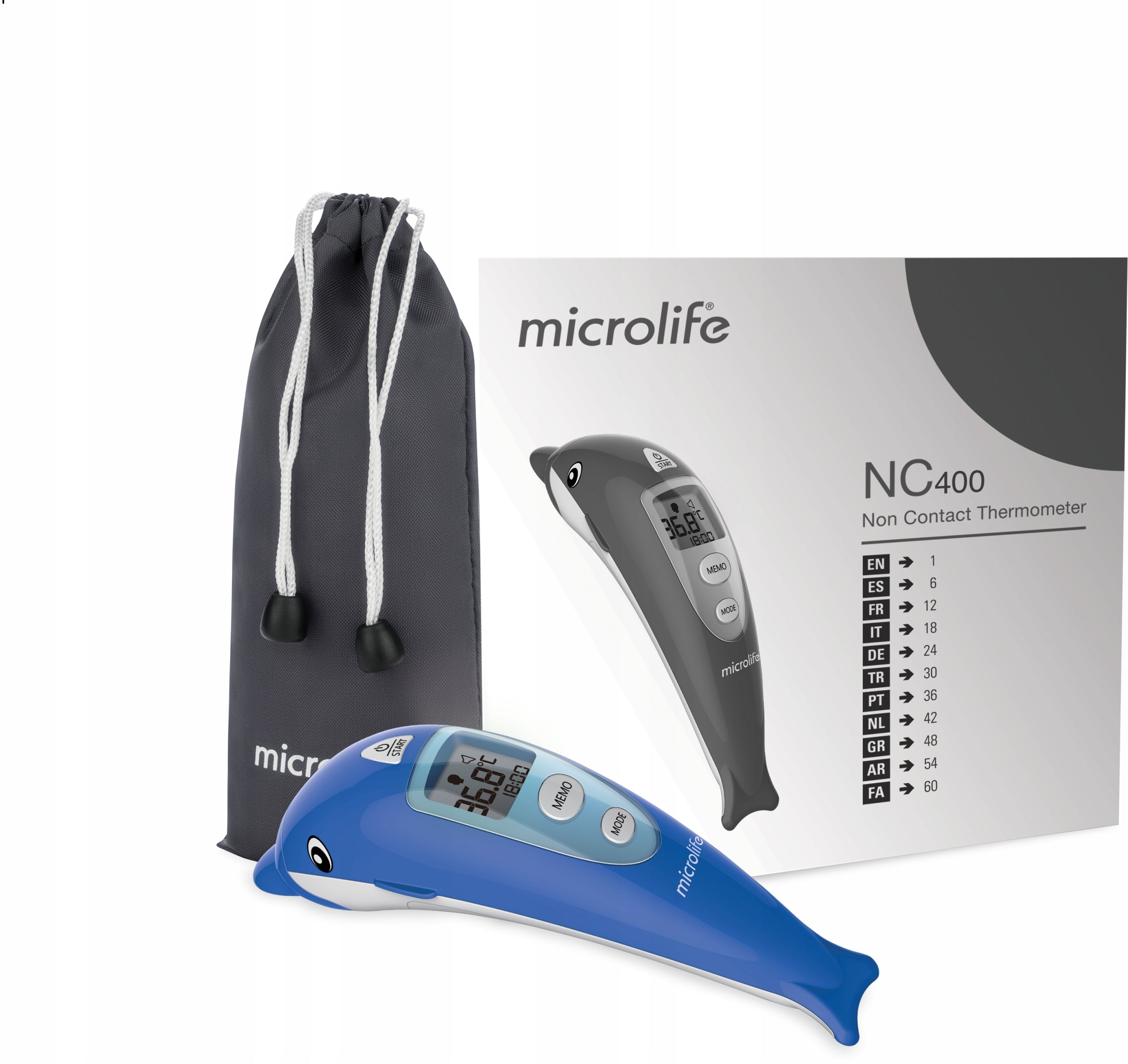 Non-contact thermometer Microlife NC 400 Dolphin for children