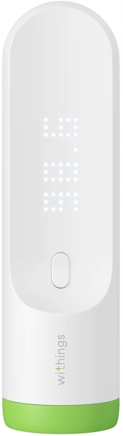 Non-contact thermometer Withings Thermo LCD forehead with fever alarm