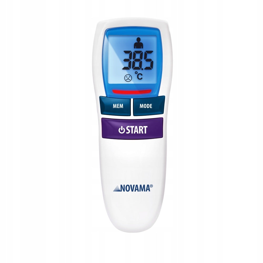 Non-contact thermometer fast accurate NOVAMA FREE FROST Medical device type medical device or in-vitro diagnostic medical device