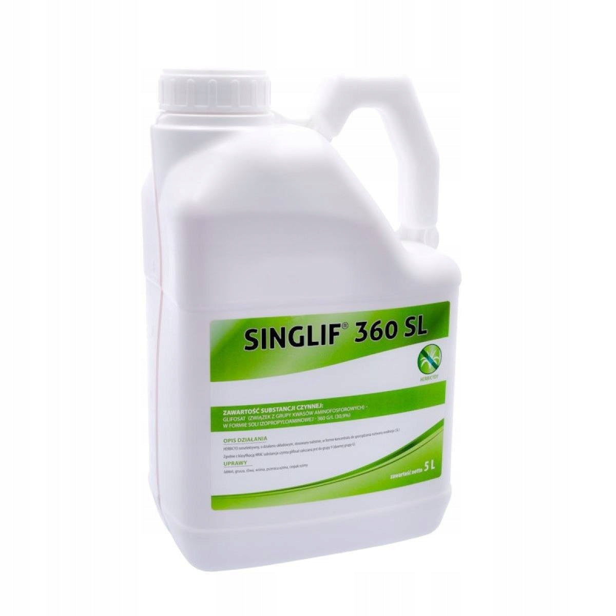 Non-selective herbicide Sinon Singlif 360 SL 5 l REQUIRED CERTIFICATE