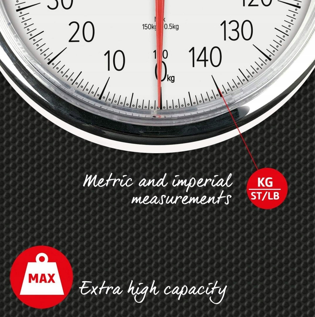 Non-slip bathroom scale SALTER 195 150 kg Manufacturer code SALTER 195 WHKR