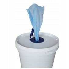 Nonwoven cleaner PP blue 17,5x20cm, 700 pcs bucket insert