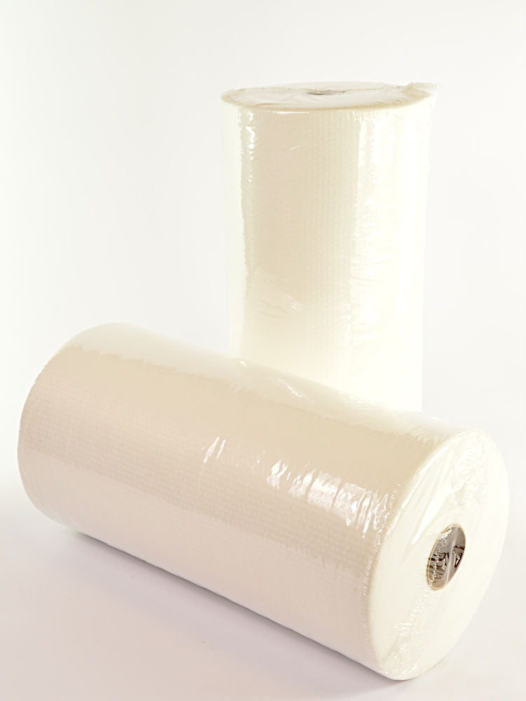Nonwoven white cleaner, cloths, perforation 1kg