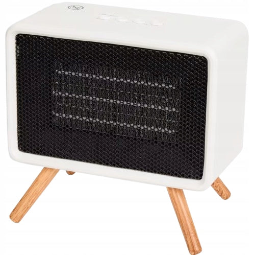 Nor-Tec Ceramic radiator on legs 1500W timer White Packaging status original