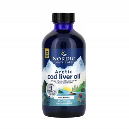 Nordic Naturals Arctic Cod Liver Oil, 1060mg Unflavored (237ml)