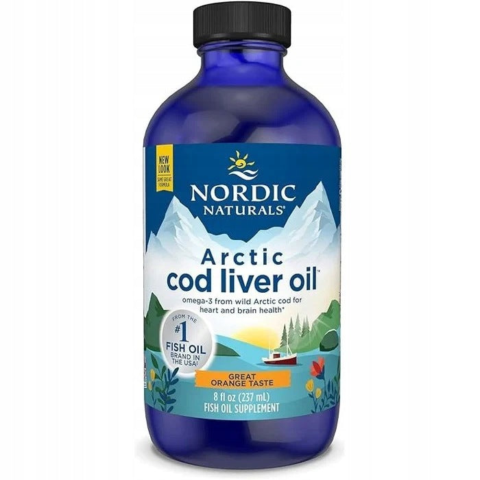 Nordic Naturals Arctic Cod Liver Oil 237ml Orange