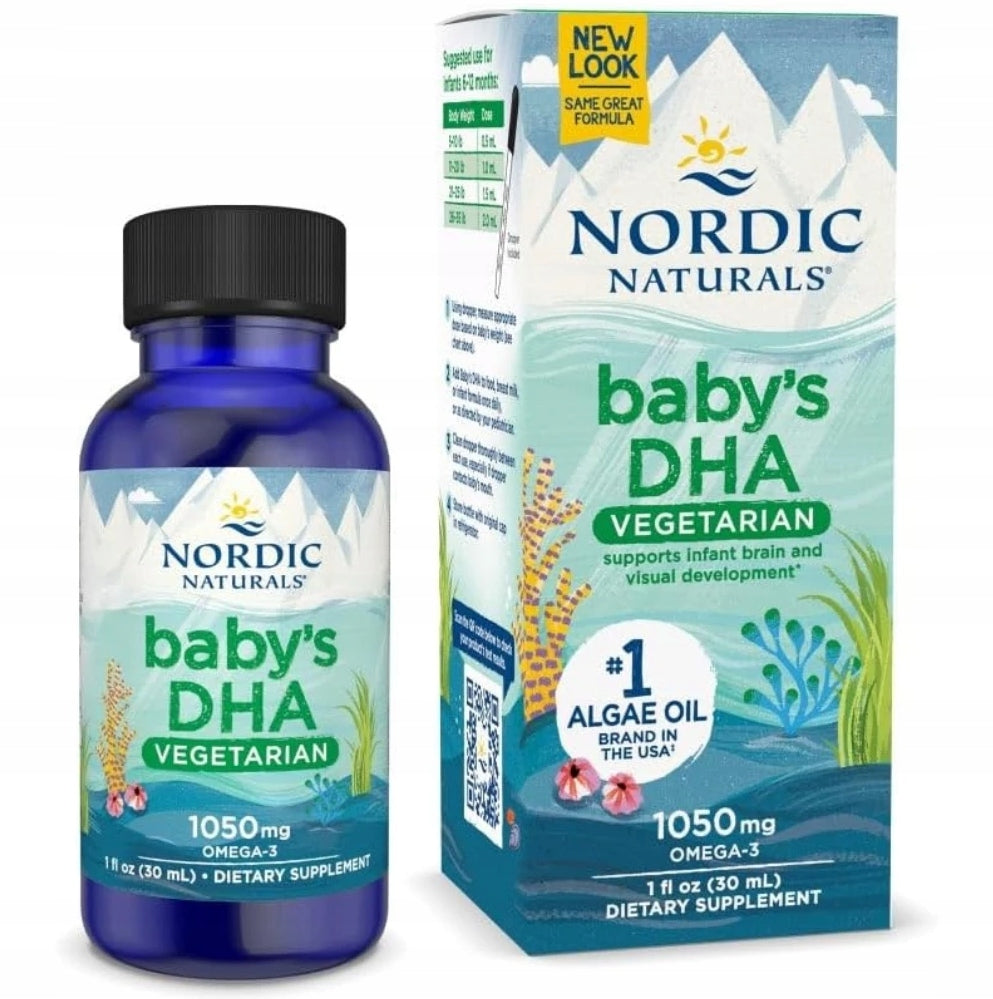 Nordic Naturals Baby's DHA Vegetarian Omega-3 for Children 30ml