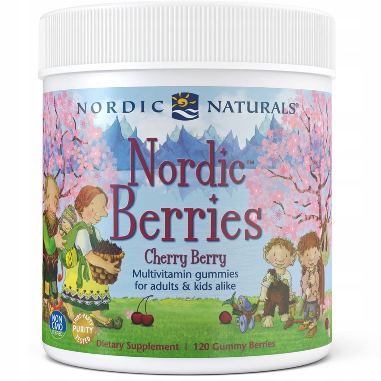 Nordic Naturals Nordic Berries Multivitamin - cherry-berry flavor Packaging status original